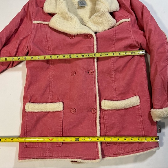 Free Country Coat XL Corduroy with Sherpa Cream Lining - Picture 7 of 9
